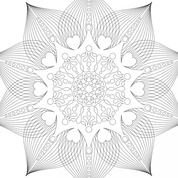 Sample of Shiverbloom pattern